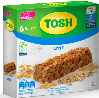 Tosh Barras de Lyne Paquete 6 un.