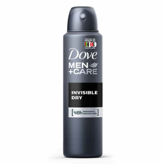 Deo men aerosol antitranspirante invisible dry Dove 150 ml
