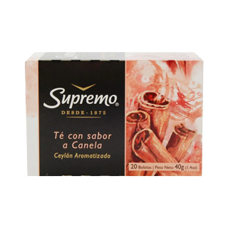 Té Canela Supremo 20 sobres.