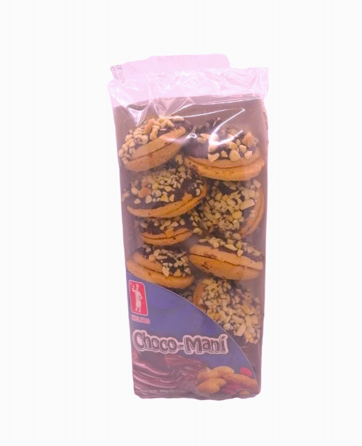 Galletas Helios de Vainilla y chocolate y mani 300gr.