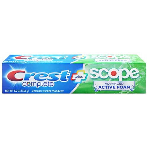 Crema dental Crest complete plus scope 178g
