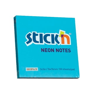 STICKN BLOCK 3 X 3 NEON NOTES COLORES VARIOS