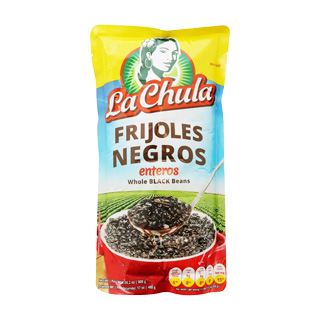 Frijol parado negro La Chula 800g