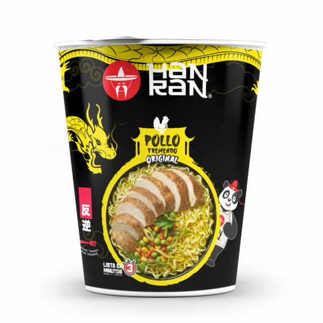 Sopa Instantánea Pollo Original Han Ran 70 gr.