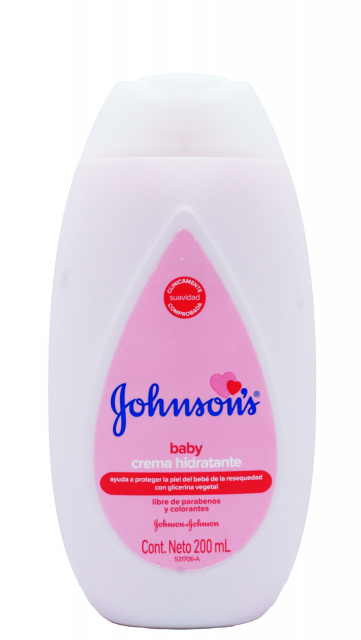 Crema Líquida Johnsons Baby 200ml.