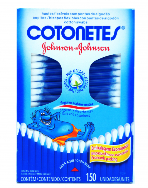 Hisopos Cajita Johnsons Baby 150 uds.