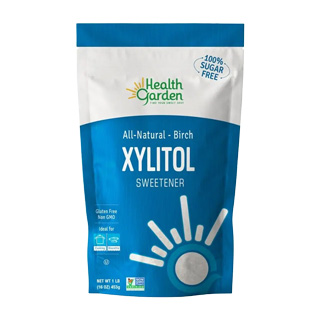 Endulcorante de abedul xilitor 100% natural libre de gluten 454 gramos