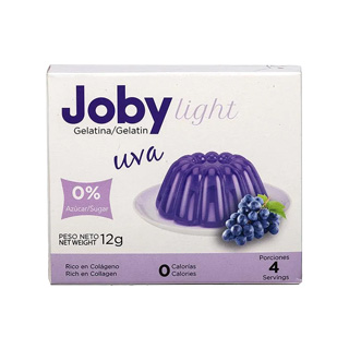 Gelatina Joby light Uva 12 g