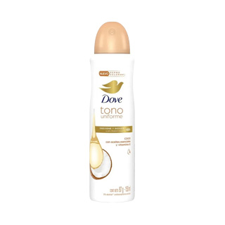 Dove Desodorante De Coco Tono Uniforme Aerosol 150 ml.