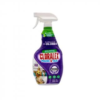 Limpiador Mascotas aroma naranja sin cloro Cloralex 650 ml