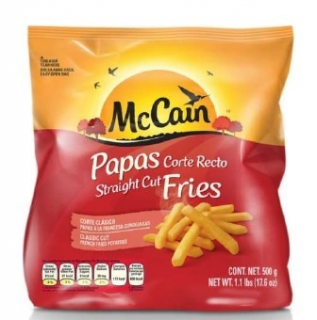 Papas a la francesa corte recto Mc Cain 500 g