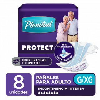 Pañales adulto Plenitud Protect G-XG 8 Und