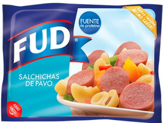 Salchicha De Pavo Fud 266 gr.