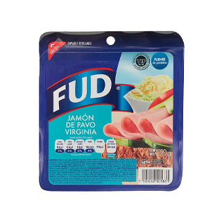 Jamón de pavo Virginia Fud 14 rebanadas 290 g