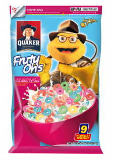Honey Monster Fruty Oh´s Quaker 354 gr.