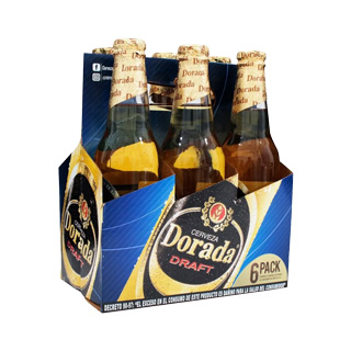 Cerveza Dorada Draft 6 pack 350 ml