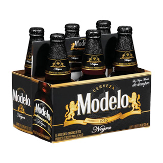 Cerveza Modelo Negra Botella 6 Pack 12 oz.