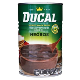 Frijol Volteado Negro Lata Ducal 426 gramos