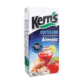 Kern´s Coctel De Vegetales Con Sabor A Almejas 1 lt.