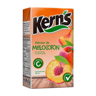 Néctar Melocotón Kern´s Tetrapack 250 ml.
