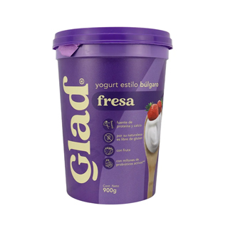 Yogurt Fresa Búlgaro Glad 900 gr.