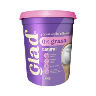 Yogurt Natural 0 Grasa Glad 900 gr.