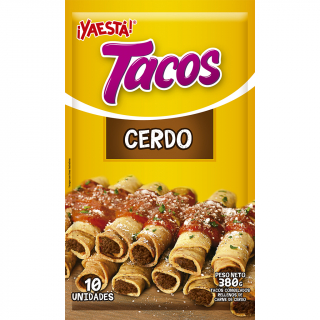 Tacos de cerdo ¡Ya está! 10 uds