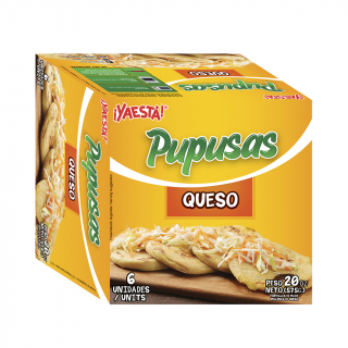 Pupusas queso 6 uds - 575 g