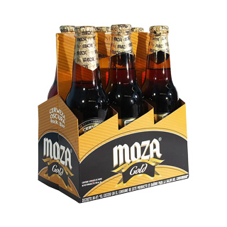 Cerveza Moza Gold Botella 6 Pack 350 ml.