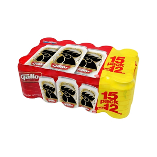 Cerveza Gallo 15 Pack Lata 350 ml.