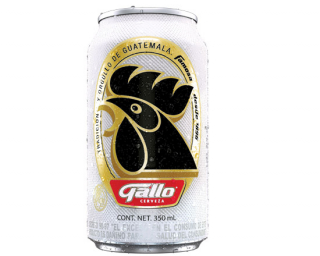 Cerveza Gallo Lata 350 ml.