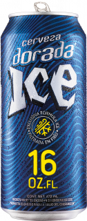Cerveza Dorada Ice 16 onzas