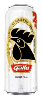 Cerveza Gallo Lata 710 ml.