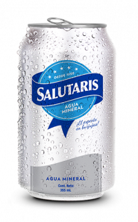 Salutaris Agua Mineral Lata 355 ml.