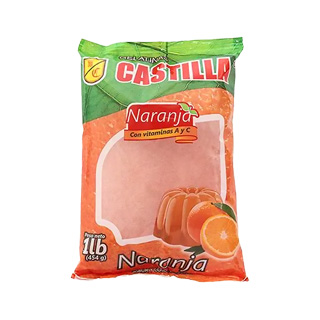 Gelatina naranja Castilla 1 lb