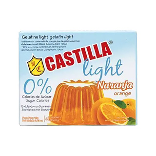 Gelatina light naranja Castilla 12 g