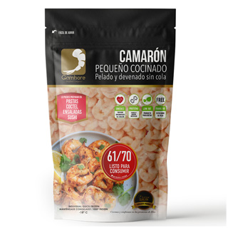 Camarón cocido pequeño Gambore 12 oz