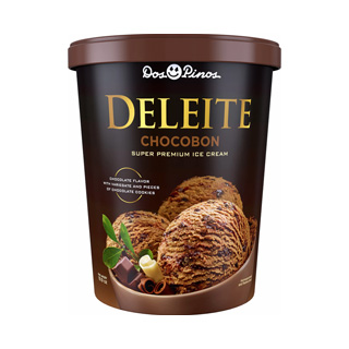 Helado chocobon Deleite Dos Pinos 1/4 gal