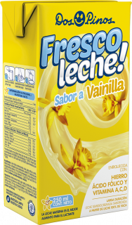 Leche UHT saborizada frescoleche vainilla Dos Pinos 250 ml