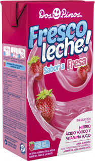 Leche UHT saborizada frescoleche fresa 250 ml