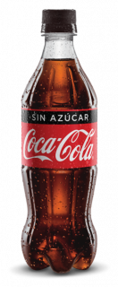 Coca Cola Sin Azúcar 600 ml.