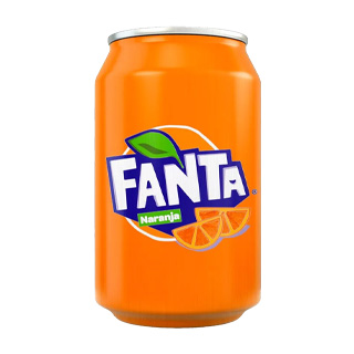 Fanta Naranja Lata 354 ml.