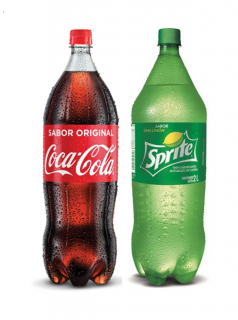 Coca Cola & Sprite 2 Litros Pack 2 un.