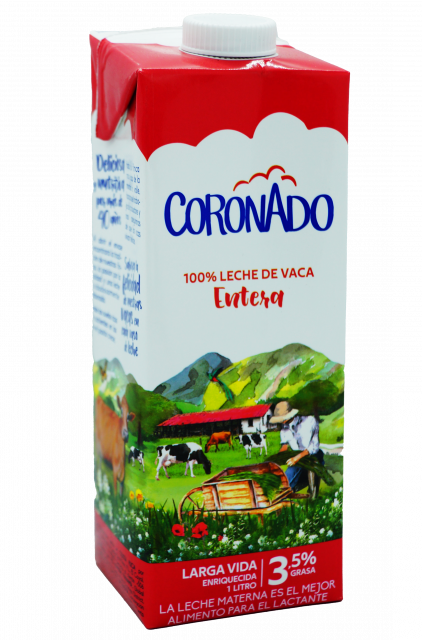 Leche entera Coronado 1 Lt.