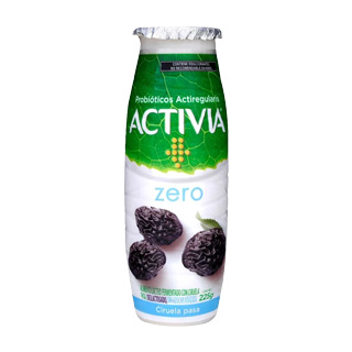Yogurt Ciruela Sin Azúcar Activia 225 gr.