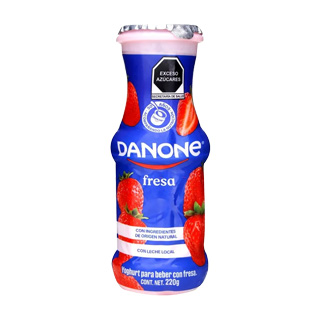 Yogurt Bebible Fresa Danone 220 gr.