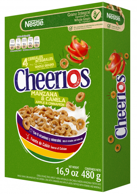 Cheerios manzana canela 480 g