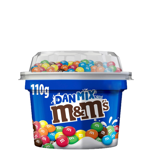 Yogurt Vainilla Con M&M's Danone 110 gr.