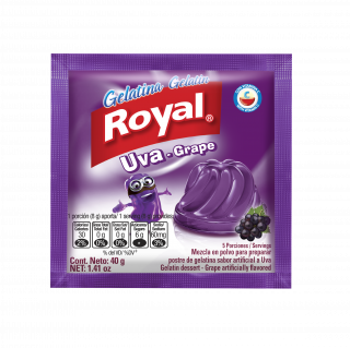 Gelatina uva Royal 40 g