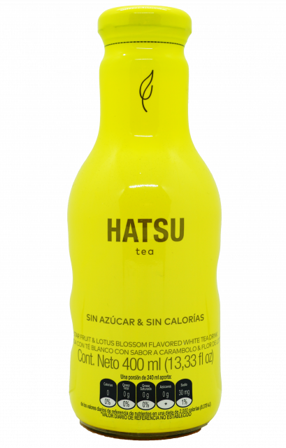 Té Carambolo y Flor de Loto Amarillo Hatsu 400 ml.
